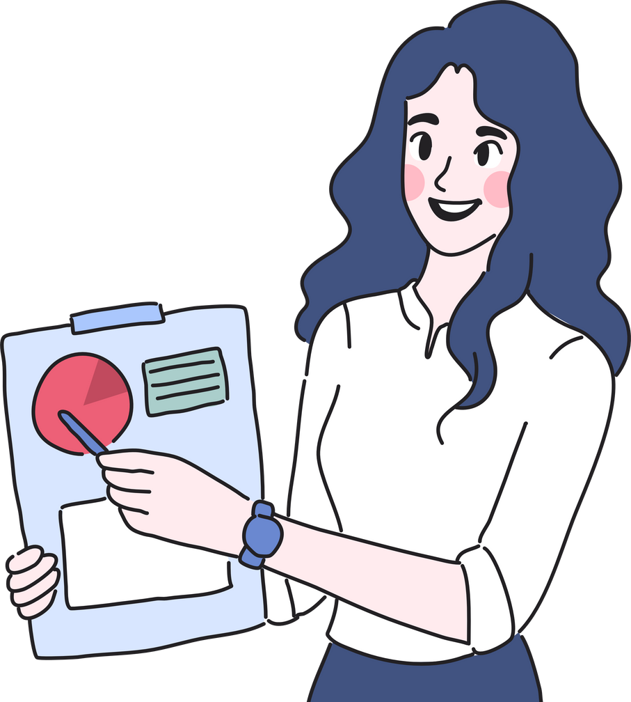 Data Report Illustration 